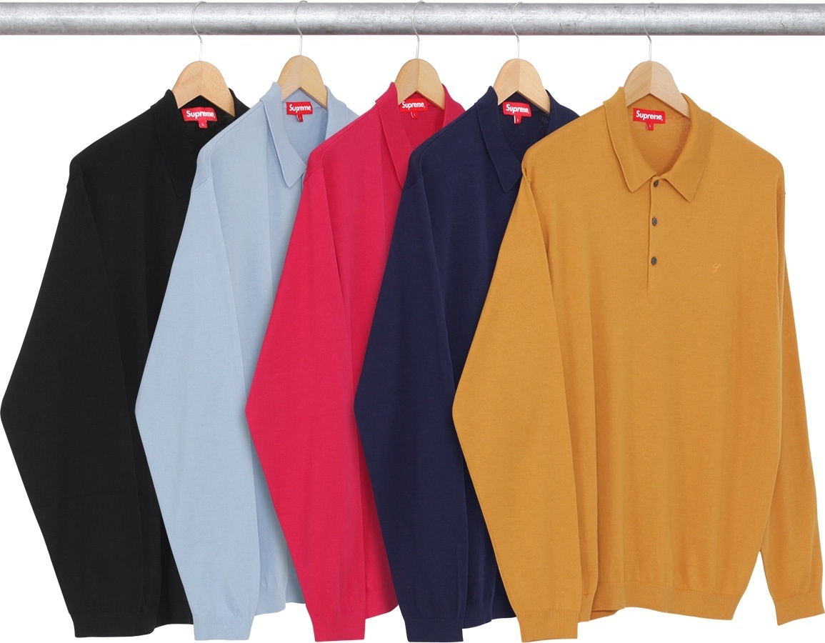 Knit L/S Polo